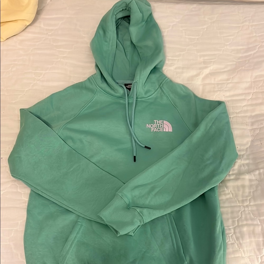 The North Face Green Sweater Soft Cotton Blend